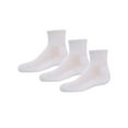 thumbnail image 1 of MeMoi Unisex Quarter-Crew Kids Sport Socks 3-Pack, 1 of 7