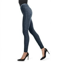 MeMoi Wide-Rib Stretch Corduroy Leggings - Womens - Female (S/M, Slate Blue)