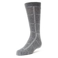 thumbnail image 1 of MeMoi Windowpane Plaid Cotton Blend Dress Socks - Boys - Male, 8-9, Charcoal, 1 of 7