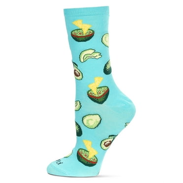 MeMoi Women's Avocado Bamboo Crew Socks - Mens - Male