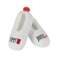thumbnail image 1 of MeMoi Women's Beer Pong Sherpa Lined Slippers - Womens - Female (Medium/Large, Ivory), 1 of 7
