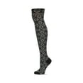 thumbnail image 1 of MeMoi Women's Brussels Lace Fair Isle Over The Knee Socks - Womens - Female, One Size, Brown, 1 of 5