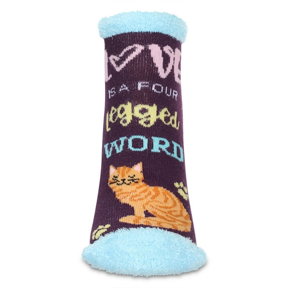 MeMoi Women's Cat Mama Low-Cut Non-Skid Socks - Mens - Male
