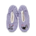 thumbnail image 1 of MeMoi Women's Cat Mom Sherpa Lined Slippers - Womens - Female, 1 of 7