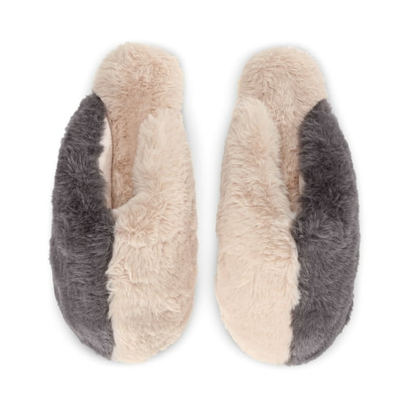 MeMoi Women's Colorblock Plush Slippers - Womens - Female