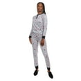 thumbnail image 1 of MeMoi Women's Holiday Gnomes Two-Piece PJ Set in a Bag - Womens - Female, S, Med Gray Heather, 1 of 8