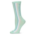 thumbnail image 1 of MeMoi Women's Kindness Rayon From Bamboo Crew Socks - Womens - Female, 9-11, Mint, 1 of 2