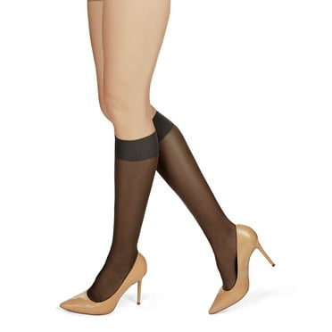 MeMoi Women's Light Support Sheer Knee High Trouser Sock - Mens - Male