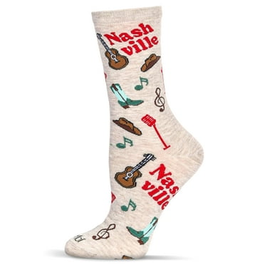 MeMoi Women's Nashville Bamboo Crew Socks - Mens - Male