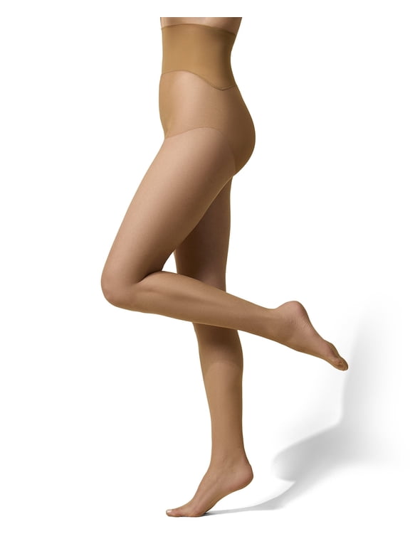 Women's Nudes Ultra-Bare Seamless Top Pantyhose - Womens - Female (L, Nude)