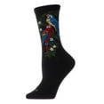 thumbnail image 1 of MeMoi Women's Parrots Limited Edition Cotton Blend Crew Sock - Mens - Male, 1 of 4