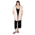 thumbnail image 1 of MeMoi Women's Plaid Plush Hooded Cardigan - Womens - Female, 1 of 6