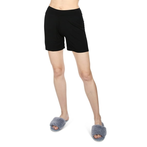MeMoi Women's Rayon from Bamboo Shorts - Womens - Female, XS, Black