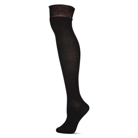 MeMoi Women's Ruffle Rib Over The Knee Socks - Mens - Male