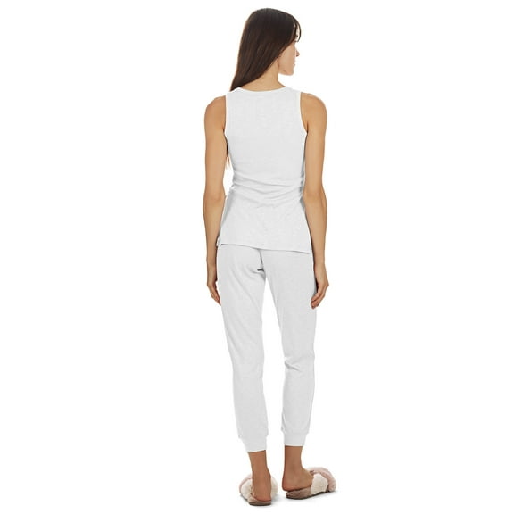 MeMoi Women's Soft Rib Slub Knit Comfort Slouch Leggings - Womens - Female, S, Pink