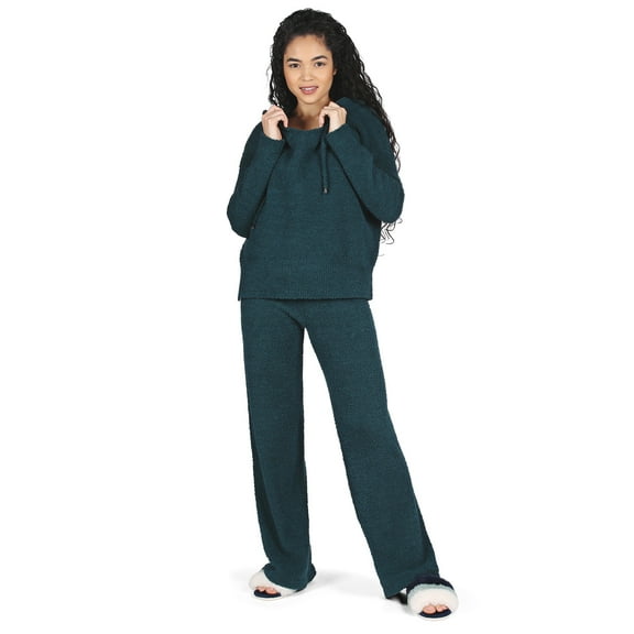 MeMoi Women's Soft Touch Cozy Knit Drawstring Long Sleeve Hoodie - Womens - Female