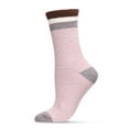 thumbnail image 1 of MeMoi Women's Solid Retro Stripe Super Soft Cozy Crew Socks - Mens - Male, 1 of 8