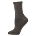 thumbnail image 1 of MeMoi Women's Thick Cable Sweater Knit Cozy Soft Crew Socks - Womens - Female, One Size, Cypress, 1 of 6
