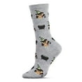 thumbnail image 1 of MeMoi Women's Witchy Owl Festive Crew Socks - Mens - Male, 1 of 7