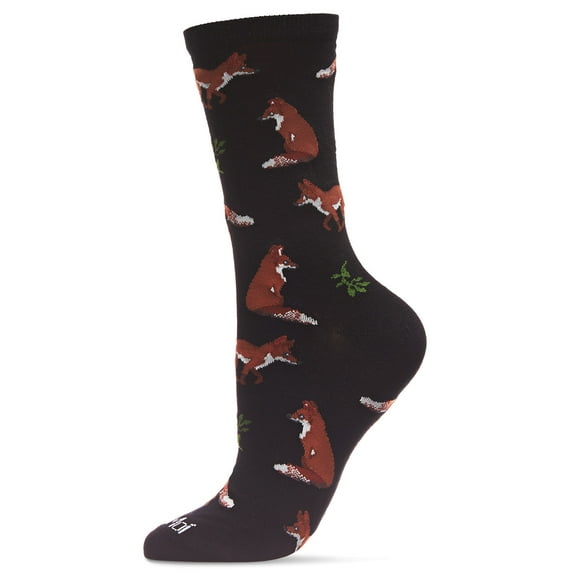 MeMoi You Sly Fox Bamboo Blend Crew Sock - Mens - Male