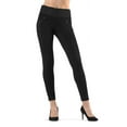 thumbnail image 1 of MeMoi Ziptrack Dual Zipper Cotton Blend Leggings - Womens - Female, 1 of 6