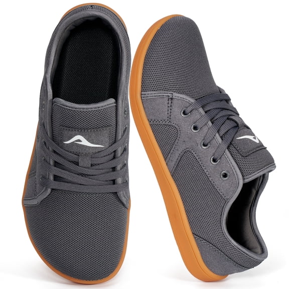 MeMoride Men's Barefoot Shoes Minimalist Wide Toe Walking Shoes Running Sneakers