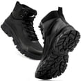 thumbnail image 1 of MeMoride Men's Hiking Boots Mid-Top Breathable Non-Slip Outdoor Trekking Shoes, 1 of 7