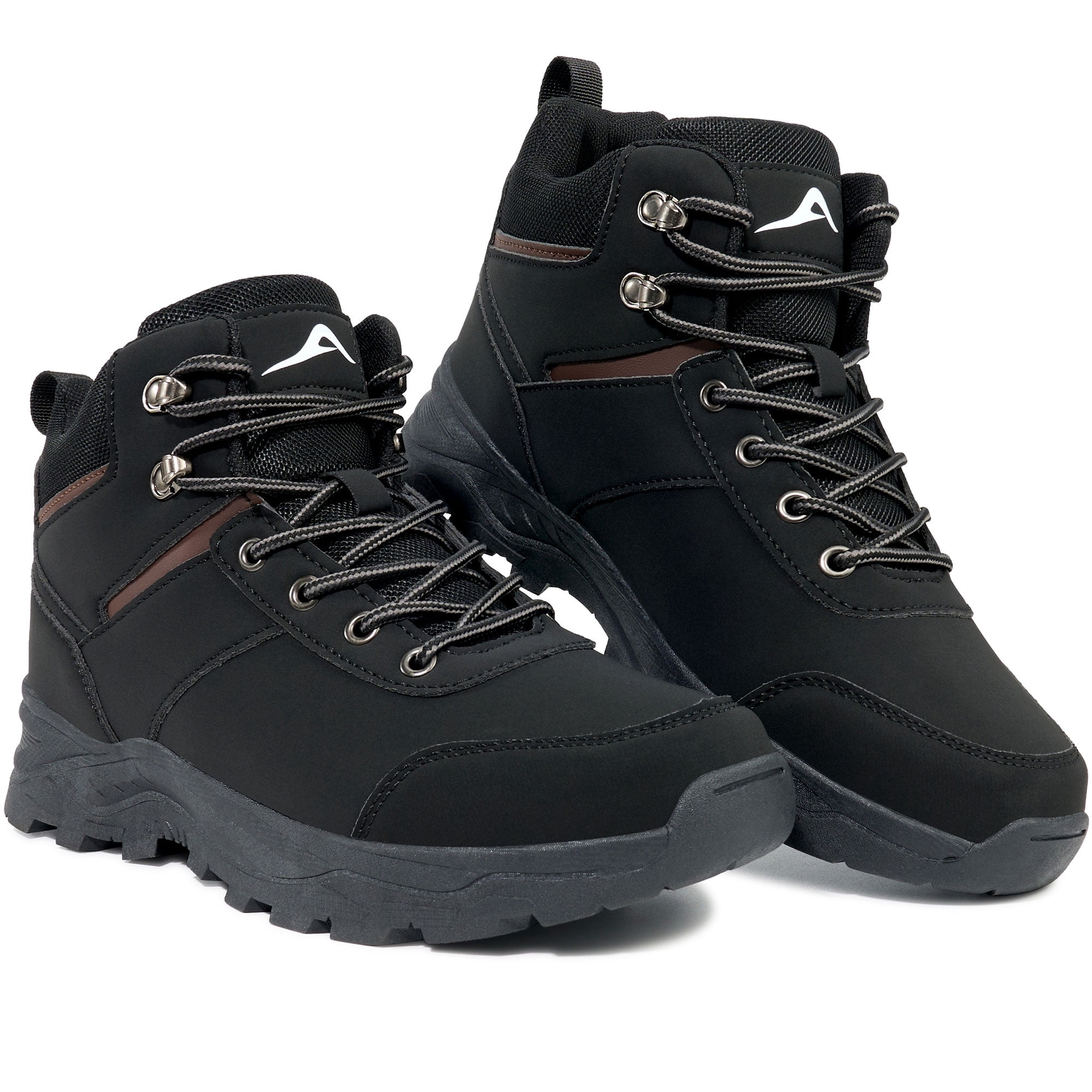 MeMoride Men's Ankle High Waterproof Hiking Boots Outdoor Trekking Camping Shoes