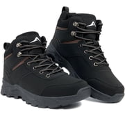 Men's Ankle High Waterproof Hiking Boots Outdoor Trekking Camping Shoes