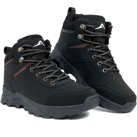 MeMoride Men's Ankle High Waterproof Hiking Boots Outdoor Trekking Camping Shoes