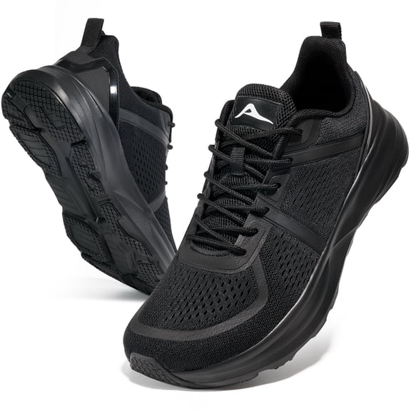 MeMoride Men's Wide Toe Walking Shoes Non Slip Casual Athletic Trail Running Sneakers