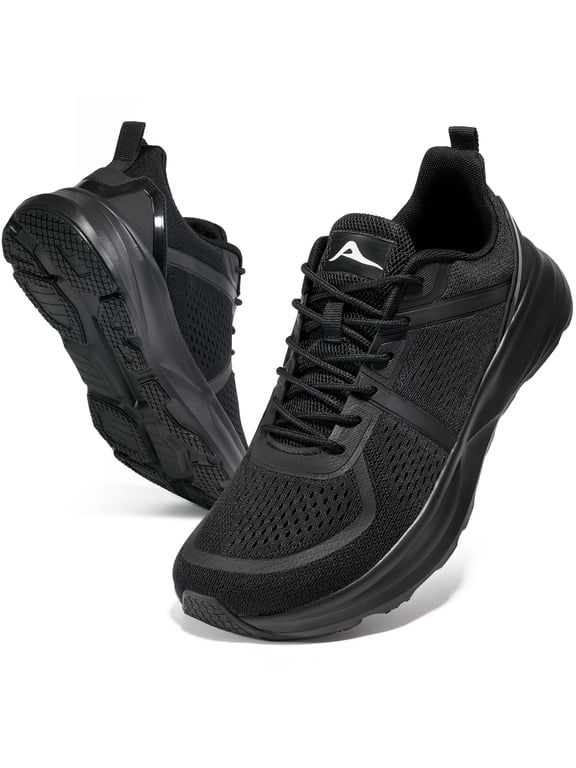 Men's Wide Toe Walking Shoes Non Slip Casual Athletic Trail Running Sneakers