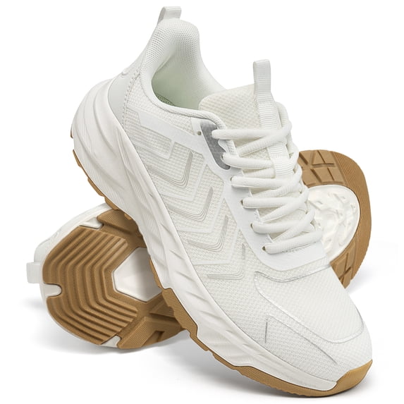 MeMoride Mens Sneakers Walking Shoes Comfortable Breathable Cushioning Non Slip Casual Athletic Tennis Shoes for Gym Workout