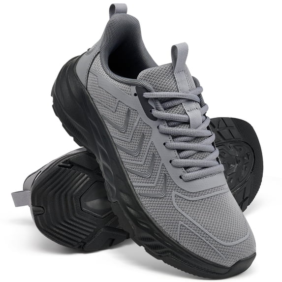 MeMoride Mens Sneakers Walking Shoes Comfortable Breathable Cushioning Non Slip Casual Athletic Tennis Shoes for Gym Workout