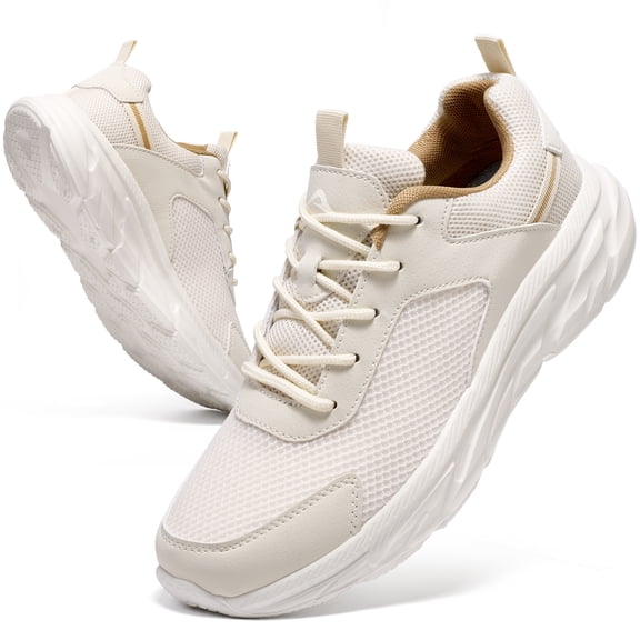 MeMoride Men's Walking Shoes Lightweight Running Shoes Breathable Mesh Athletic Tennis Shoes Sneakers