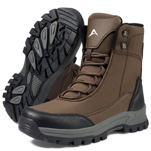 MeMoride Men's Waterproof Hiking Boots Breathable Non-Slip Outdoor Trekking Shoes for Camping & Hiking