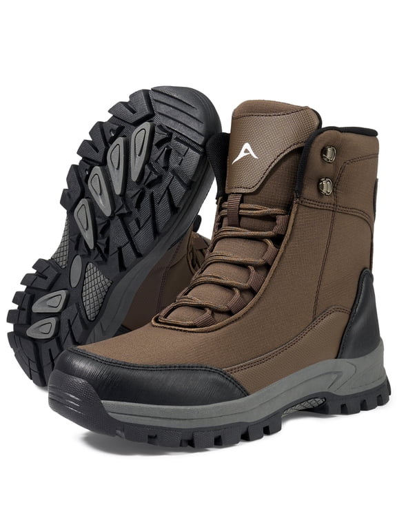 Men's Waterproof Hiking Boots Breathable Non-Slip Outdoor Trekking Shoes for Camping & Hiking