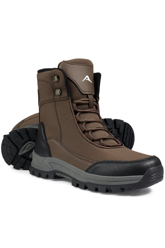 Men's Waterproof Hiking Boots Breathable Non-Slip Outdoor Trekking Shoes for Camping & Hiking