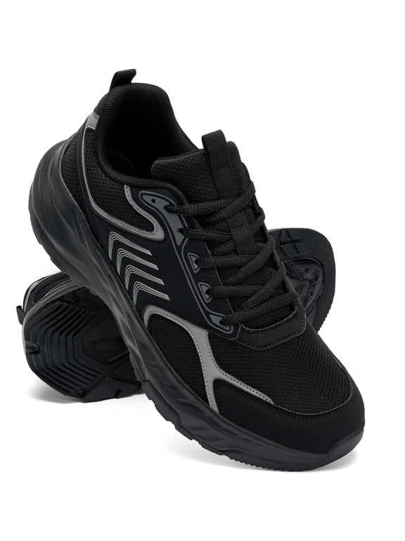 Men's Breathable Walking Shoes Non Slip Athletic Fashion Sneakers Mesh Workout Casual Sports Shoes