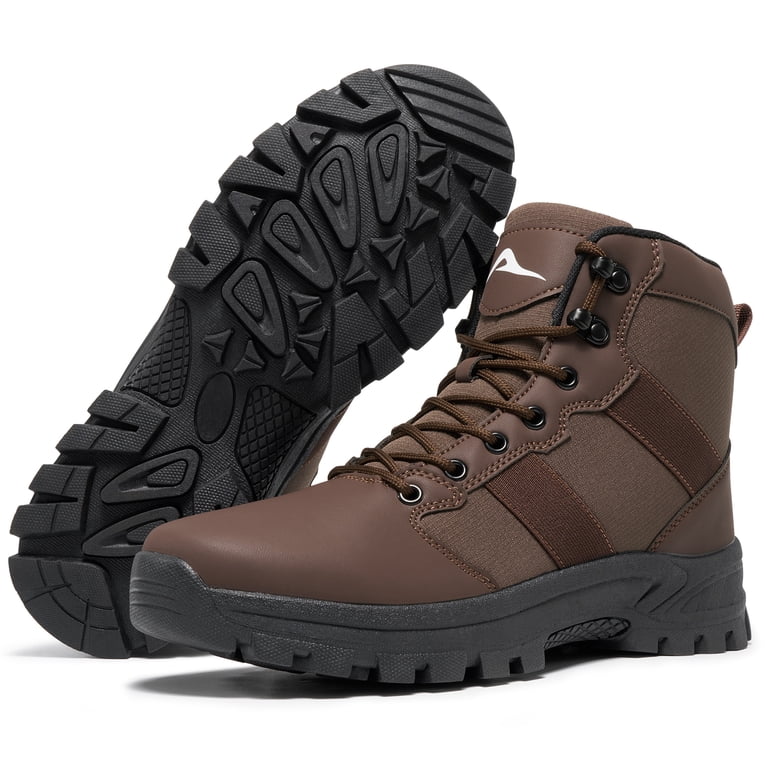 MeMoride Mens Waterproof Hiking Boots Non-Slip Lightweight  display picture 3