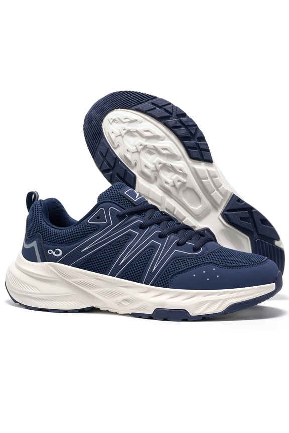 Walking Shoes for Men Breathable Running Training Sneakers Athletic Gym Shoes