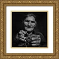 thumbnail image 1 of Mea 12x12 Gold Ornate Wood Framed with Double Matting Museum Art Print Titled - Purpose, 1 of 4