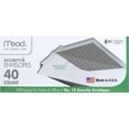 thumbnail image 1 of Mead 10 Security Envelopes 4 18 x 9 12 White 40 Count - Envelopes, 1 of 2