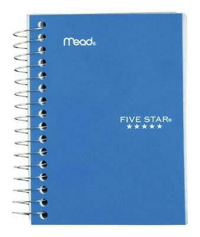 Mead 31/2 in. W x 51/2 in. L College Ruled Spiral Notebook (Pack of 6