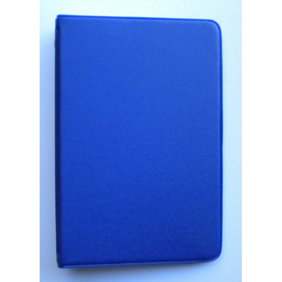 Mead (46000) Mini 6-Ring Blue Memo Book, with 3 x 5 inch Lined Paper