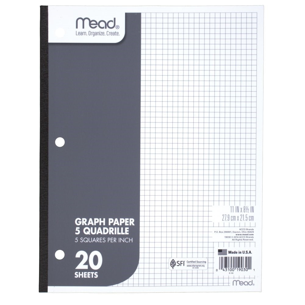 Graph Paper Ream – Miller Pads & Paper