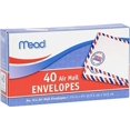 thumbnail image 1 of Mead #6 3/4 Air Mail Envelopes 40 Count (74212), 1 of 1