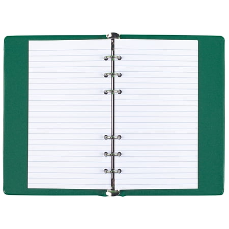 Mead 6-Ring Memo Book: 6-3/4 in. x 3-3/4 in. (Green)