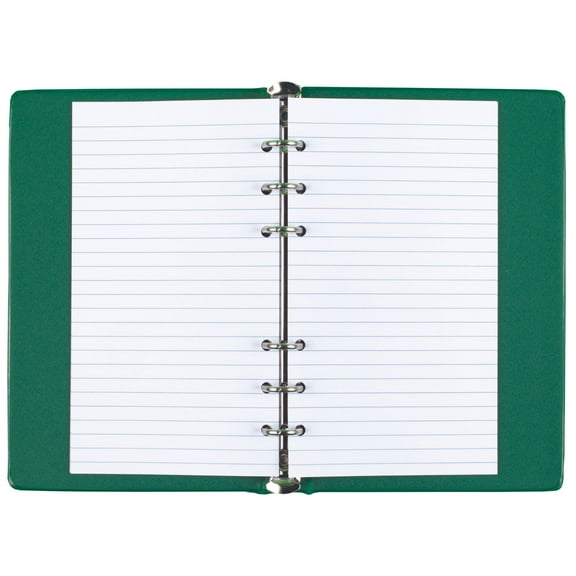 Mead 6-Ring Memo Book: 6-3/4 in. x 3-3/4 in. (Green)