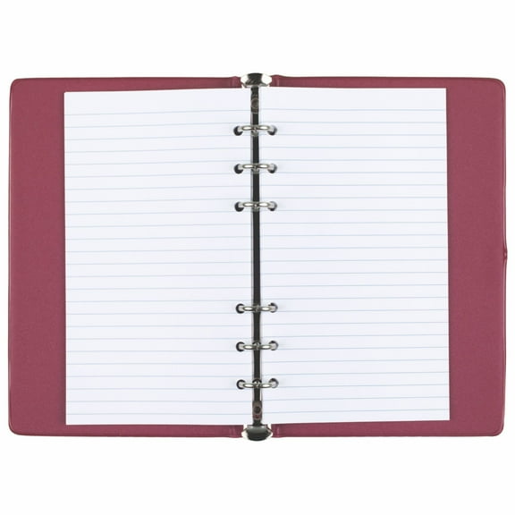 Mead 6-Ring Memo Book: 6-3/4 in. x 3-3/4 in. (Red)